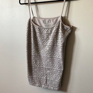 Warehouse One Beige Tank top
